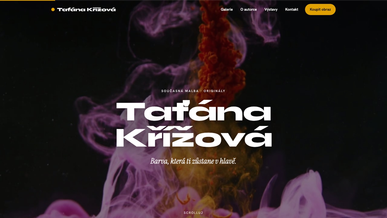 Taťána Křížová — galerie malířky